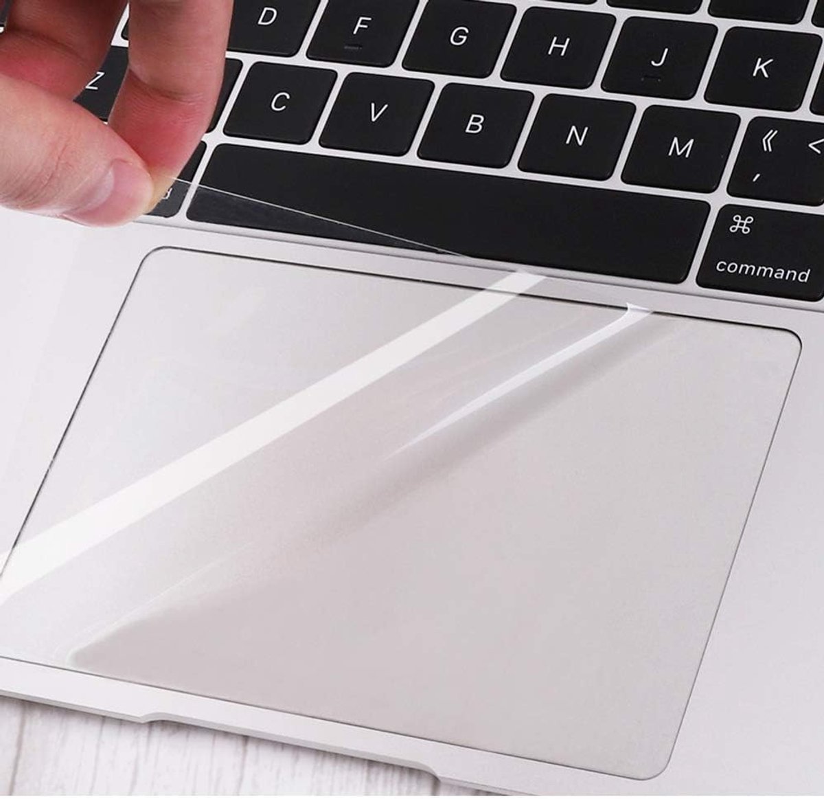 Touchpad Protector voor (2020 2019 2018 Release) MacBook Air 13 Inch met Touch ID Model A2337(M1) A2179 A1932, Anti-kras Ultra Thin Cover Skin Clear Film [2-Pack]