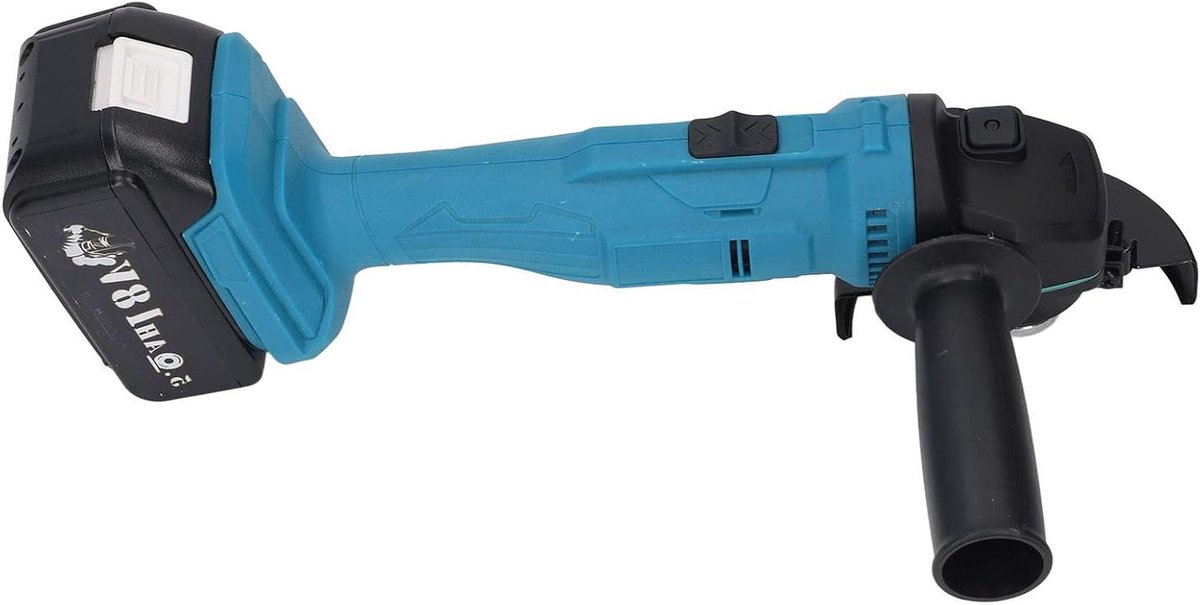 Accu Haakse Slijper - Metaal Slijpmachine - Snijden Polijsten - Borstelloze Motor - 105 mm Schijf - Blauw