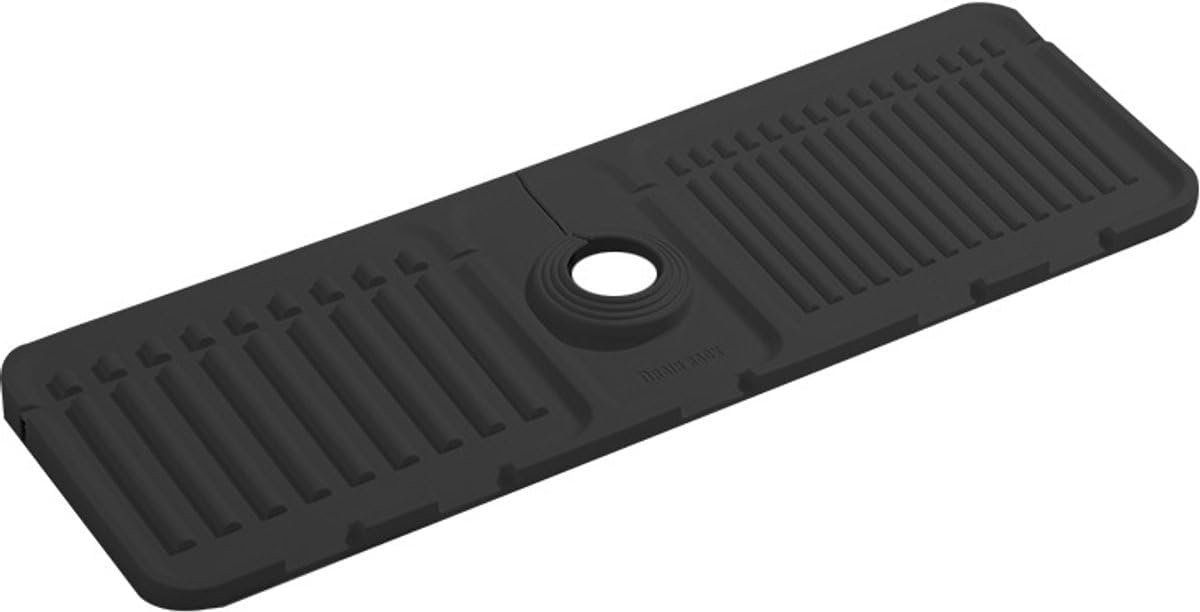 Afdruipmat 45x14 cm - Siliconen - Flexibel en makkelijk schoon te maken - Voorkomt waterophoping - SnelShoppen