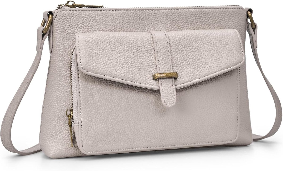 Befen Lederen Crossbody Tassen voor Vrouwen Zachte Kleine Lederen Portemonnee Met Ingebouwde RFID Portemonnee Trendy Schouder Handtassen