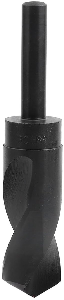 1/2 Inch Hoge Schachtboor, Zeskantige Schachtboor Snelheid Staal Spiraalboor Tool voor Hout Metaal (30 mm), Standaard