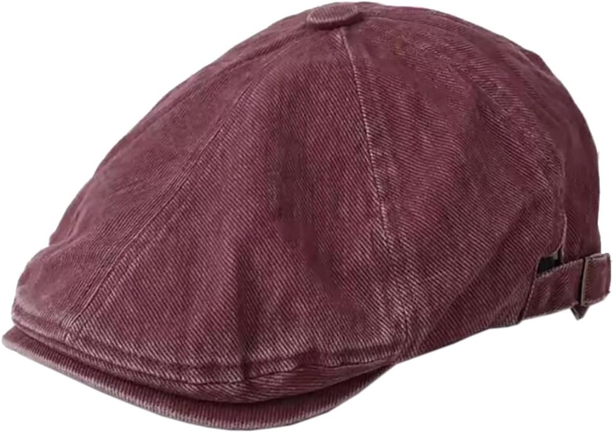 Platte pet pet platte pet baret cap cap Newsboy stijl hoed