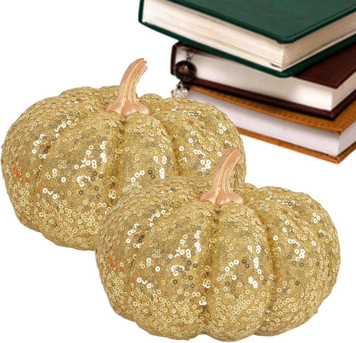 Pompoenen Voor Decoratie Kunststof Halloween Decoratie Pompoenen | 2 Stuks Tafelcentrum Feestartikelen Voor Woonkamer Boerderij Keuken Bureau Buiten