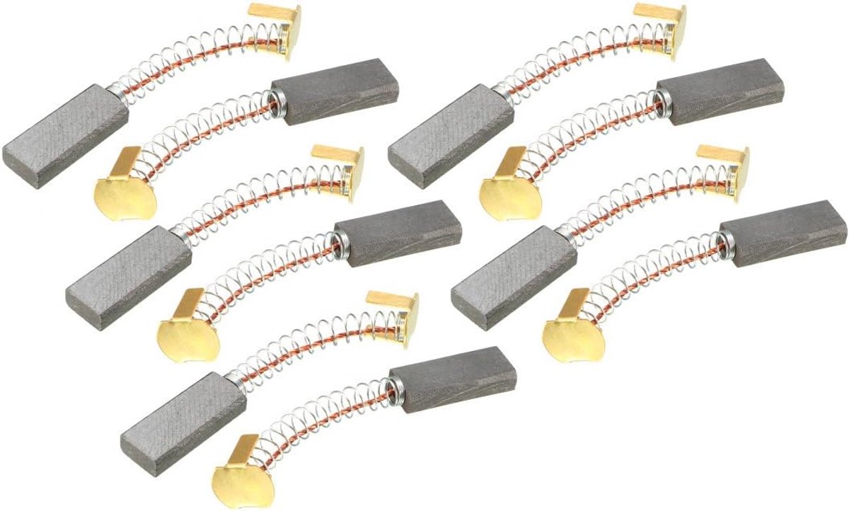 Koolborstels voor elektromotor 18 mm x 8 mm x 4 mm reserveonderdelen, 10 stuks