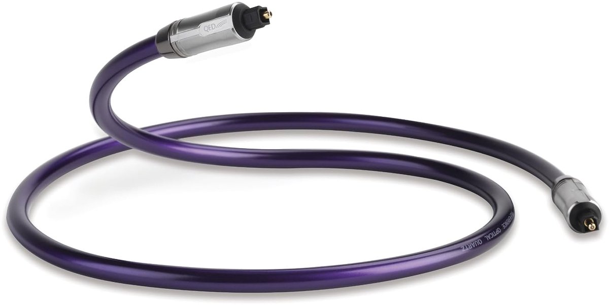 Optische kabel 1m - borosilicaatglas - ultra lage jitter - perfecte signaaloverdracht - SnelShoppen