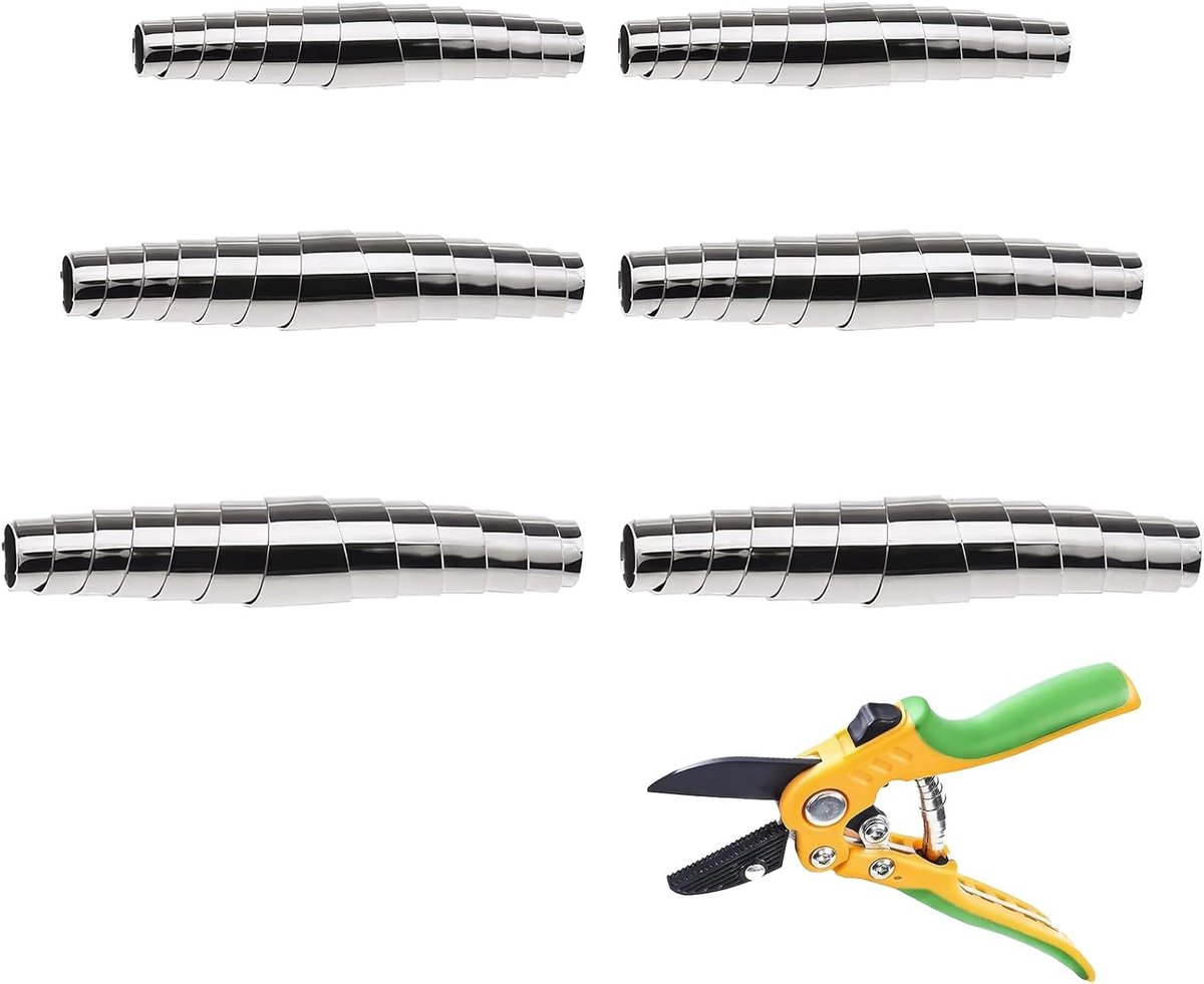 6 stuks veren voor snoeischaar, veer 6 cm, 7 cm, 8 cm, vervanging voor tuinschaar, vervanging van tuinschaar, verbetering van de snijprestaties