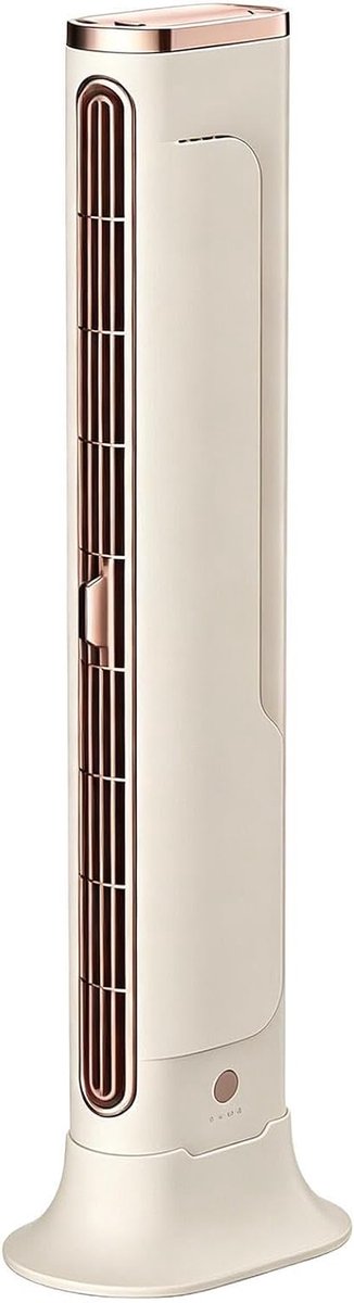 Mini Airconditioner - Persoonlijke Koeler - Persoonlijke Koeling - Bladloze Toren - 7.9 x 10.9 x 7.9 cm - Beige