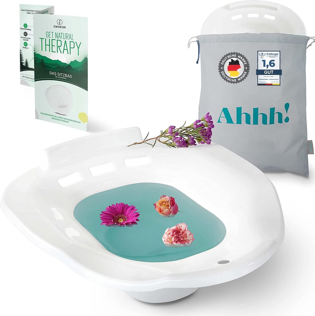 Bidet insert - Premium zitting - Universeel ontwerp - Verlichting bij aambeien - ShopVlot