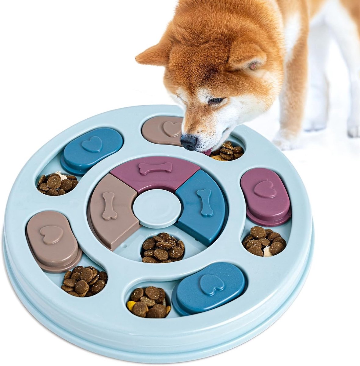 Interactief honden speelgoed – Puzzelvoeder voor kleine, middelgrote en grote honden – Vergroot plezier en IQ – ShopVlot