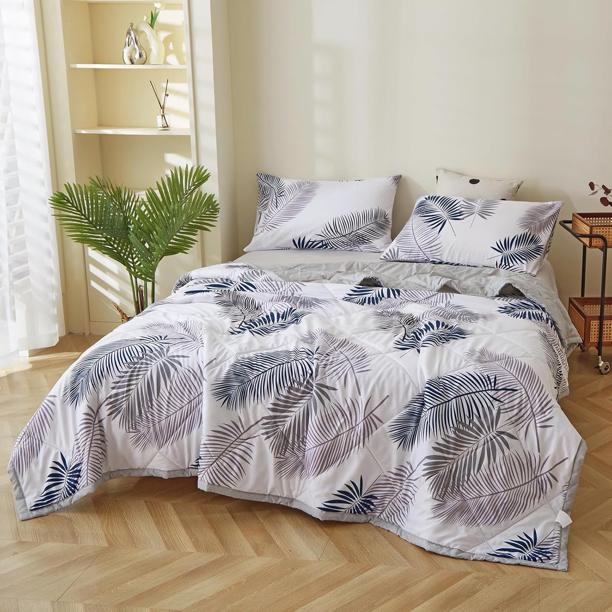 Dekbed zomer - Licht en zacht dun reisdeken - Wasbare microvezel - Ademend en verkoelend - ShopVlot