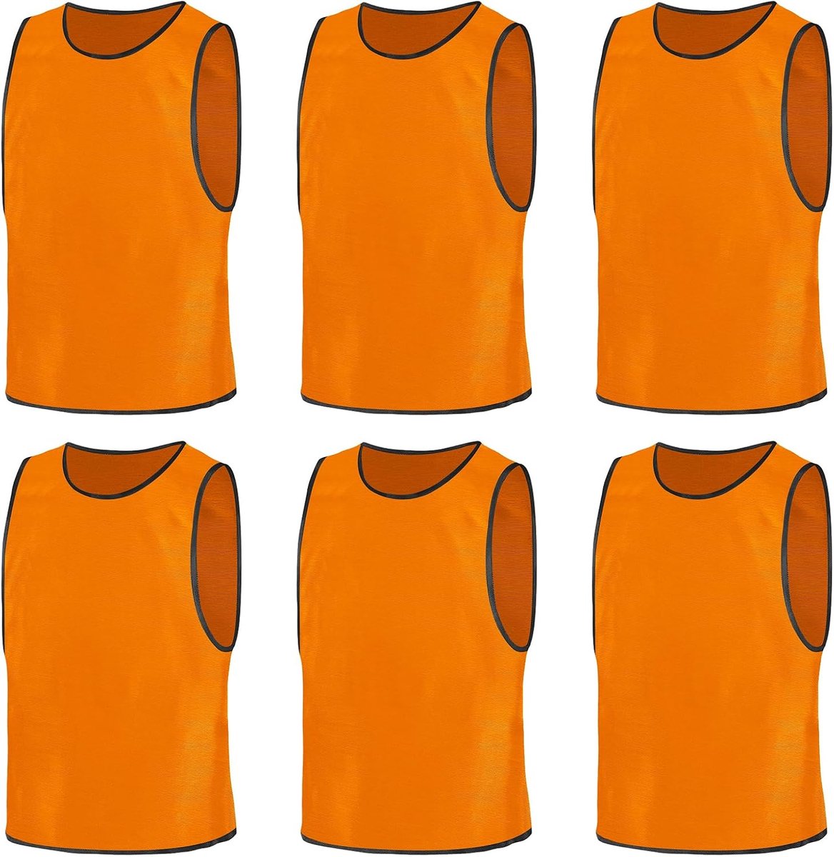 Voetbalbroekjes 6-Pack - Glanzend - Ademend Mesh - Ideaal voor Training - SnelShoppen