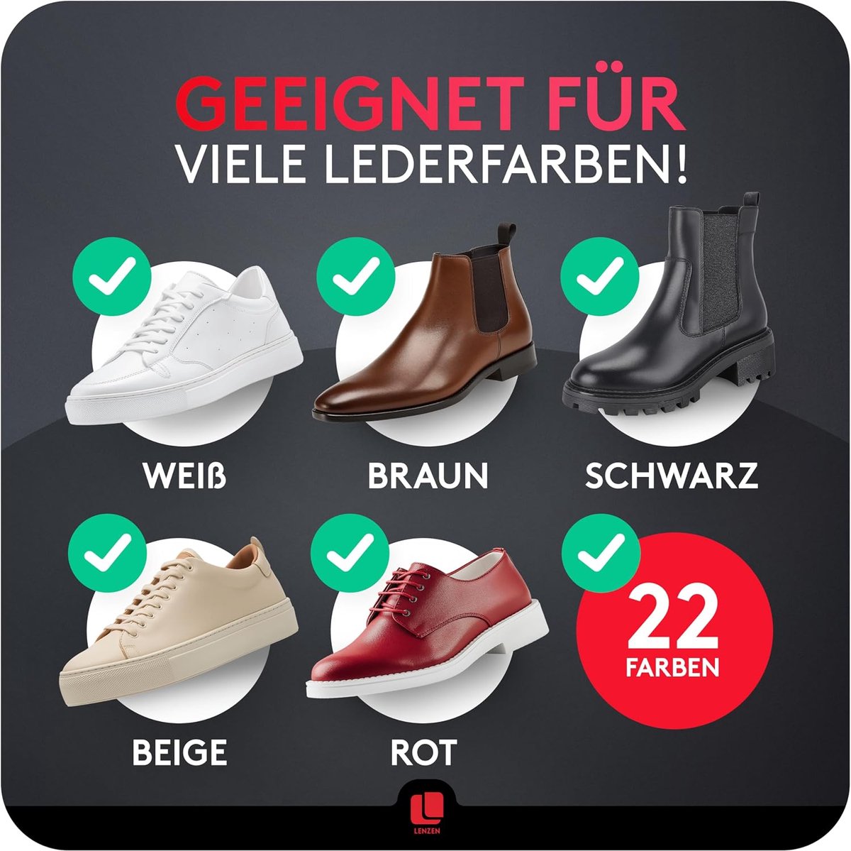 Schoenpoets voor leren schoenen - Schoencrème - Verzorgend - Langdurige glans - SnelShoppen