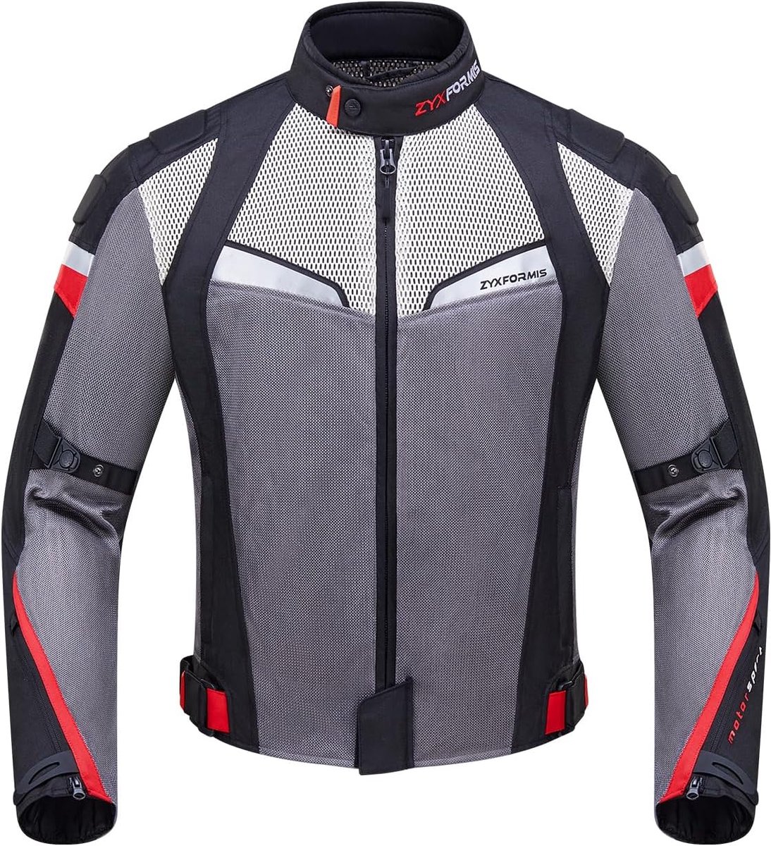 Motorjack voor zomer - ademend mesh - heren maat - optimale ventilatie en comfort - SnelShoppen
