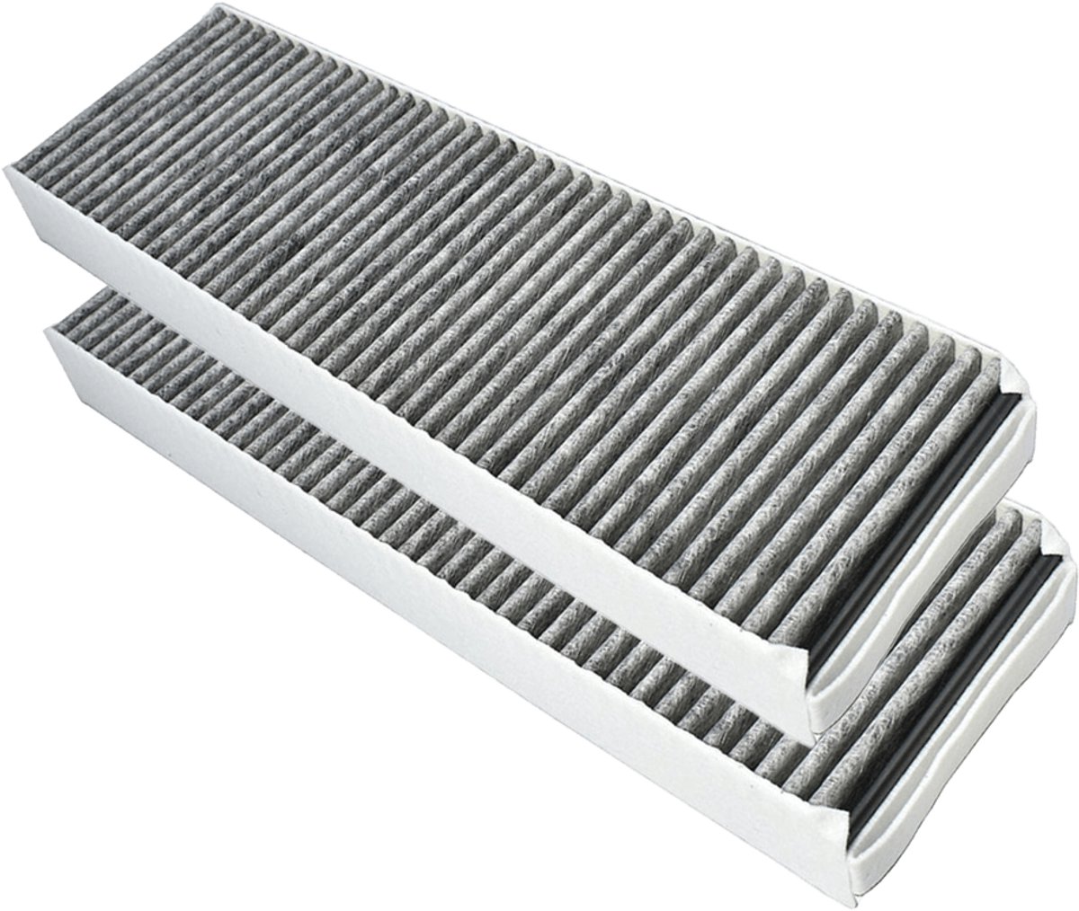 AllSpares Koolstoffilter voor afzuigkappen geschikt voor PUAKF / PURE / S PURE / X PURE (2 stuks) (430x130x50mm)