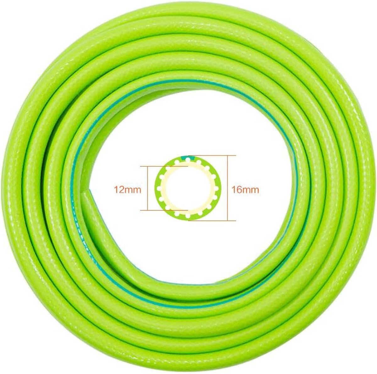 Flexibele Tuinslang - Waterleiding Slang - Tuin Besproeien - Zelfuitbreidend - 15 meter - Groen – foto 7