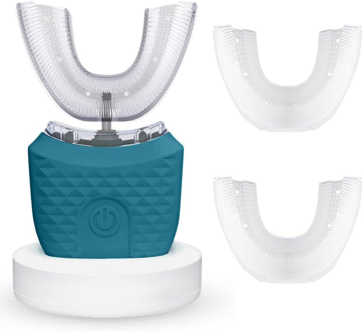 Ultrasonische U-vormige 360° automatische tandenborstel - IPX7 waterdicht - met draadloze opladen - SnelShoppen
