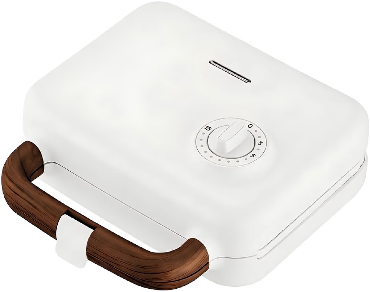 SNJY® Grill Apparaat - Bakplaat Electrisch - Tafelgrill - 3-in-1 - 750 W - Wit
