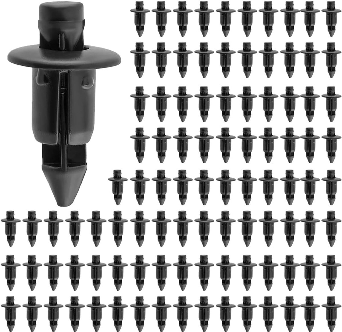 Motorcycle Fairing Clips 6mm - POM Plastic - Hoge Temperatuurbestendigheid - Bevestiging voor Motoren - SnelShoppen
