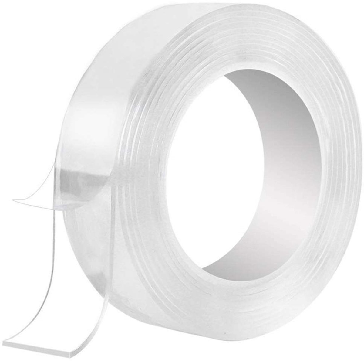 Nano plaktape dubbelzijdig 3 m - acryl - herbruikbaar - ideaal voor gladde oppervlakken - ShopVlot