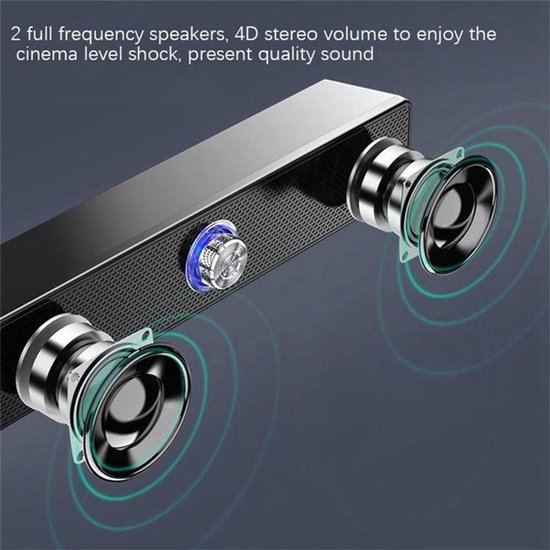 LISM-Bedrade 3D-surroundluidsprekers met subwoofer, compatibel met pc's, tv's, home cinema-systemen en audioversterkers. van lism — afbeelding 3