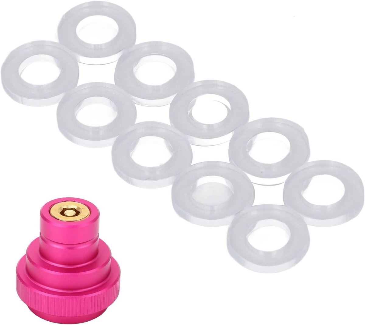Silicone O-ringen voor sodamachine - 10 stuks - vervangingsgaskets - lekvrij ontwerp voor CO2-adapters - ShopVlot