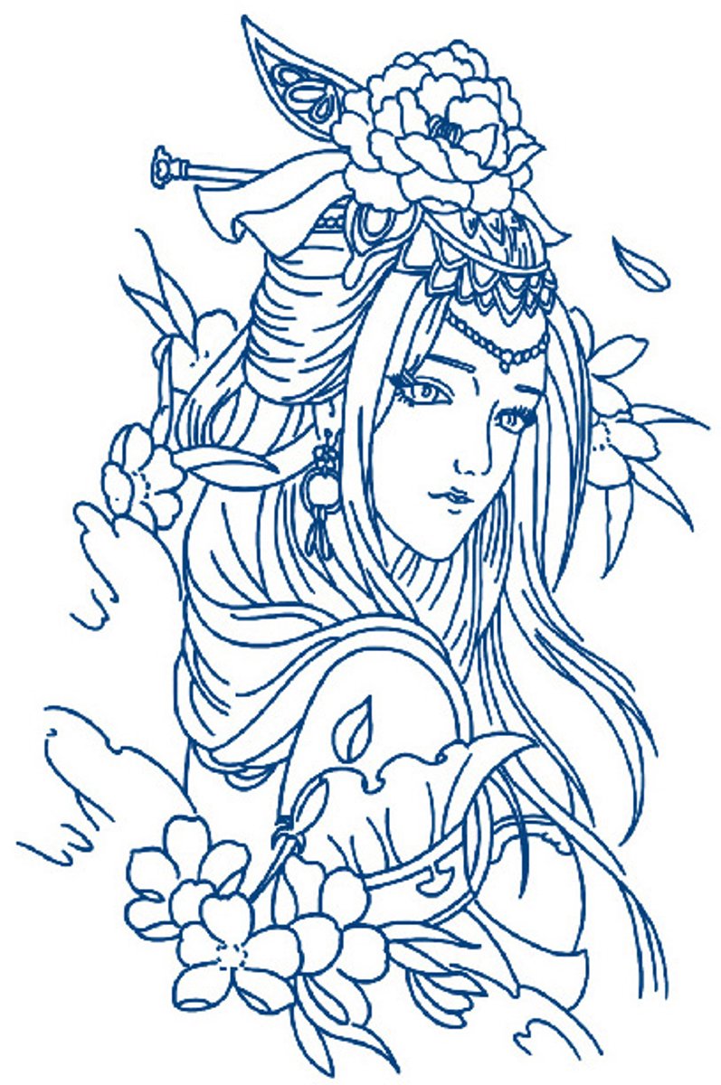 Tijdelijke tattoo Blossom Empress 2 weken