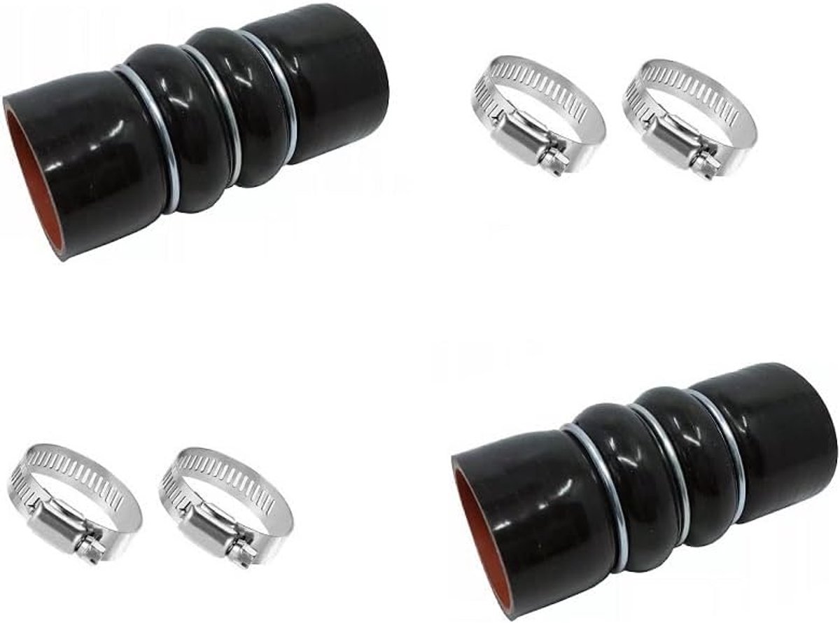 Turbocharger inlaatslang - 2X set - geschikt voor Transit Connect, Focus, Fiesta - hoogwaardige kwaliteit - ShopVlot