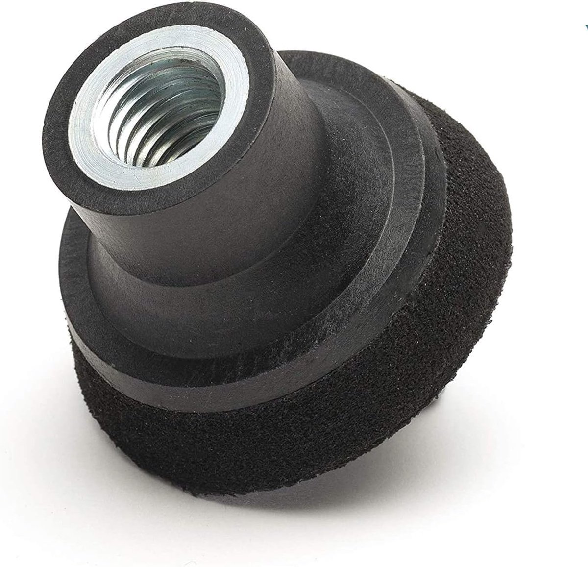 Polijstpad 50 mm - 10 mm schuimlaag - M14 x 2 draad - ideaal voor schuren en polijsten - ShopVlot