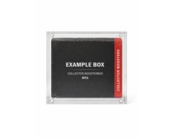 Acryl Acrylic Case - used for Magic: The Gathering Collector Booster Box – Magnetic Closure, UV Resistant