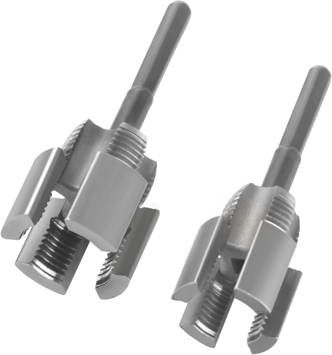 Buisschroefdraadgereedschap 1/2 inch en 3/4 inch - zware staalconstructie - dubbele functie - ShopVlot