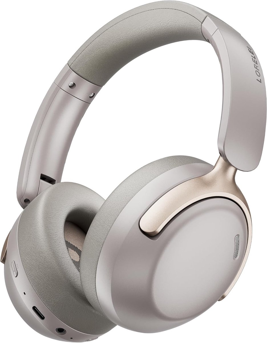 Bluetooth-hoofdtelefoon over het oor - 60 uur speeltijd - opvouwbaar en lichtgewicht - hifi-stereo met diepe bas - ShopVlot
