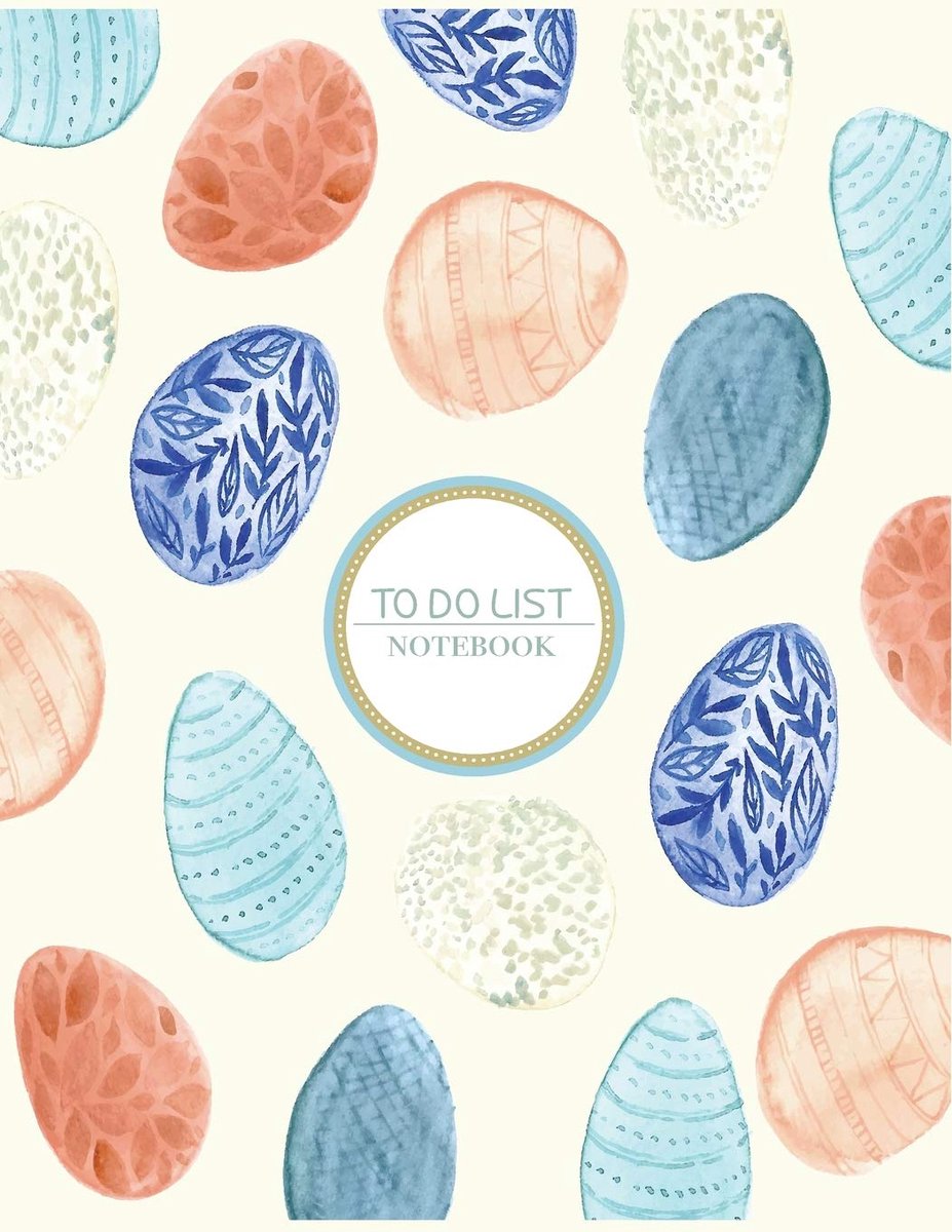 To Do List Notebook with Cute catoon cover Extra large (8.5 x 11) inches, 110 pages, To do list notebook