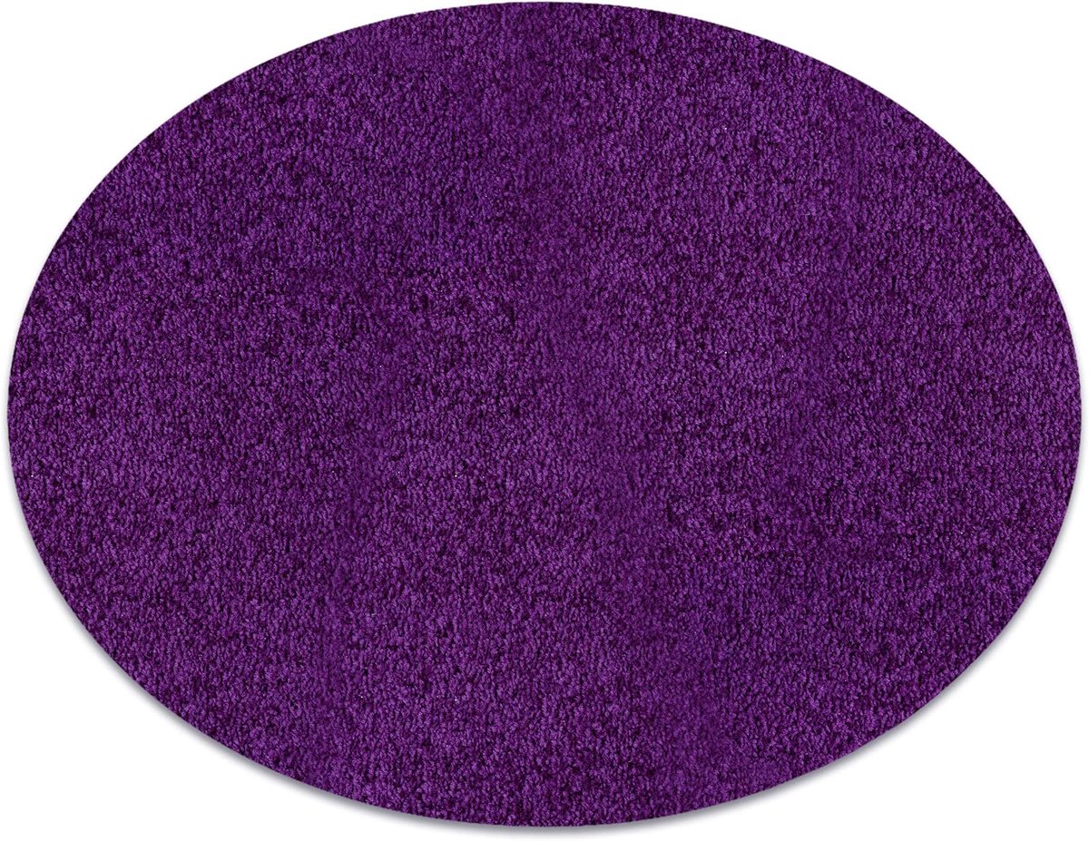Eton voor woonkamer en slaapkamer purper lila Rond 100 cm