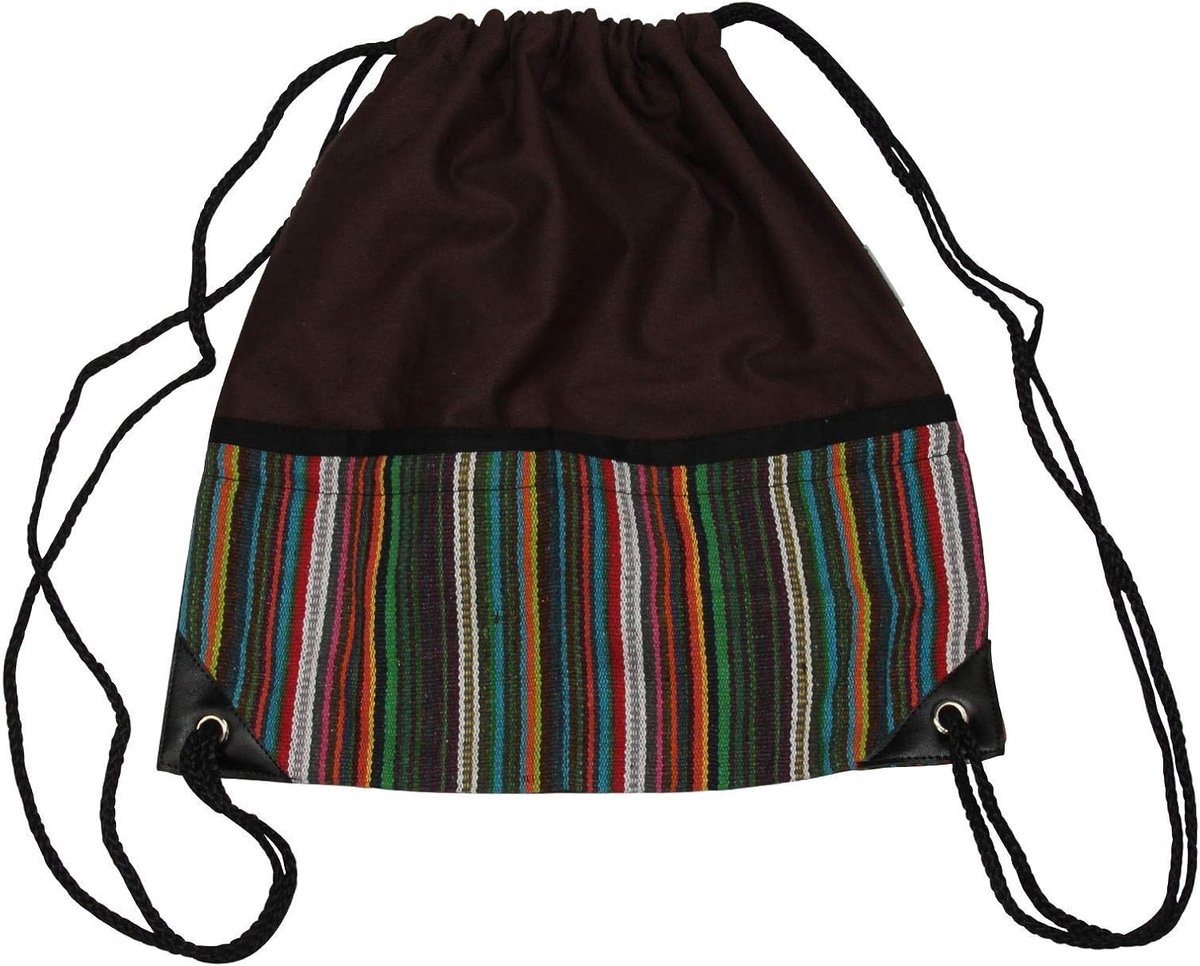 Scene Gymtas - Rugzak - Model 10 - Joggingtas - geweven