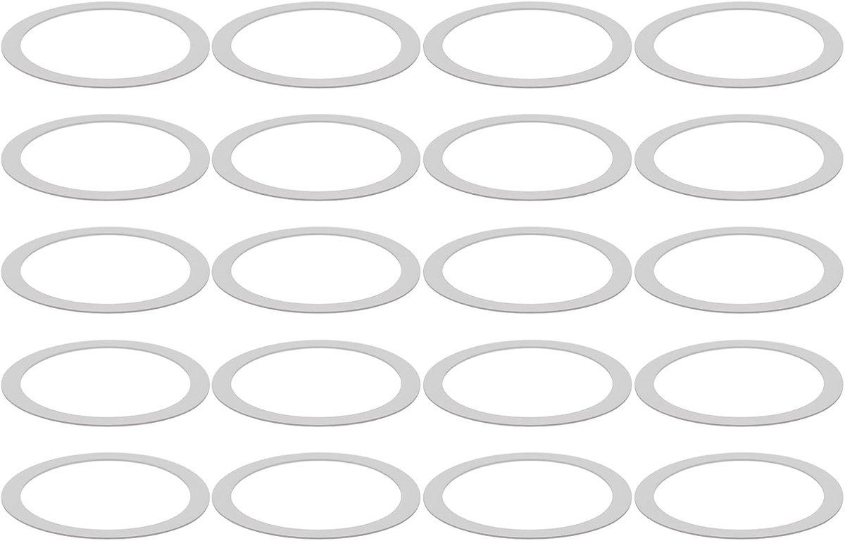 20Pcs RC Auto Differentiële Shim OD 16mm ID 13mm Dikte 0.15mm Rvs Spacer KYO96772