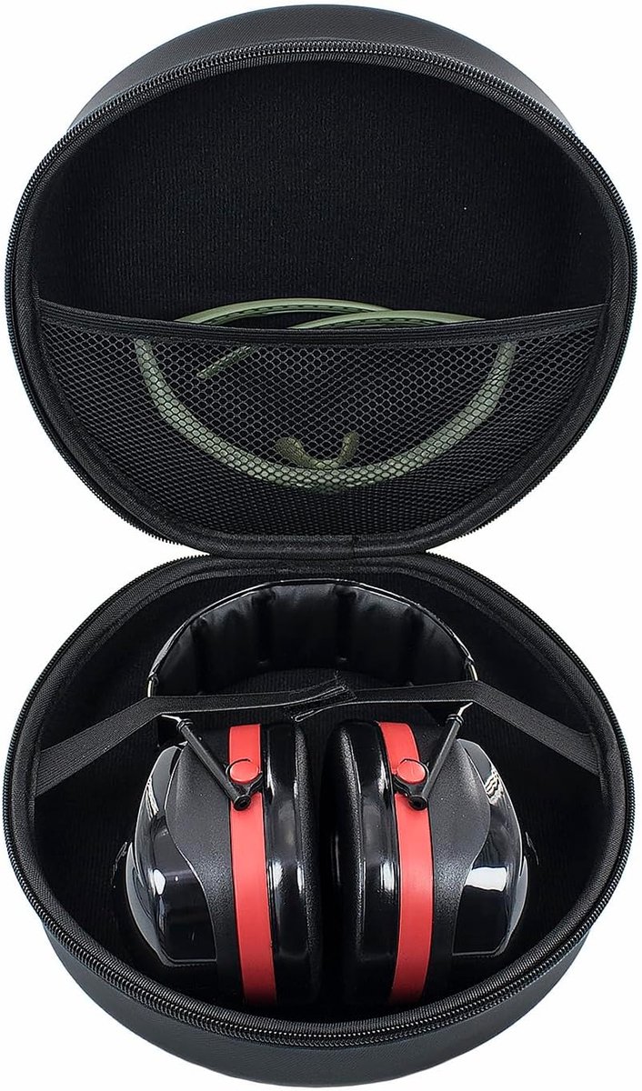 Reishoes compatibel met Sordin Supreme Pro-X/LED/Slim/MIL SFA/MIL AUX/Pro-Xeckband Alleen hoesje-YC80087