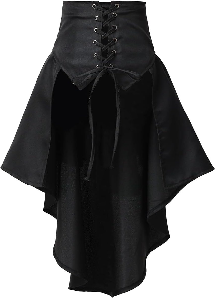 Steampunk Dames Rokken Taille Riem Voor Vrouwen Ruches Pirate Corset Kostuums