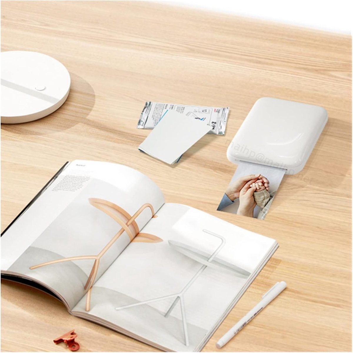 Handheld Inkjet Printer - Mini Photo Printer - Snel Foto's Printen - AR Dynamische Foto - 5 x 7.6 cm thumbnail 3