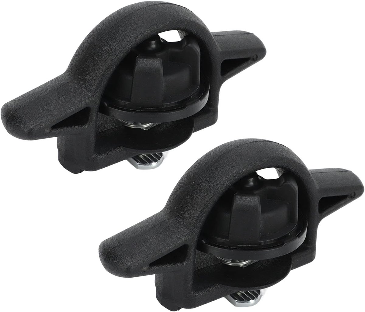 2 STUKS Cleat Hoge Sterkte Vervanging voor Deck Rail System Truck Vastsjorpunten 2005‑2021 Accessoires Heavy Duty Nylon Zwart 20052021