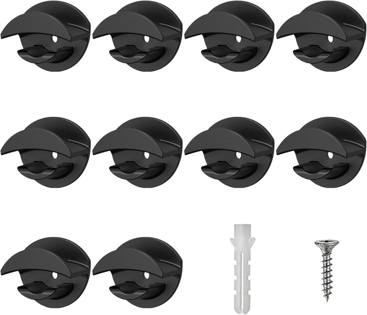 Haken voor muur - zelfklevende hoedhaken & wandhaken | 10 stuks haken voor hoeden zonder boren | ruimtebesparende hoedopslag, garderobehaken voor mutsen, jassen en tassen | modern wandkleed