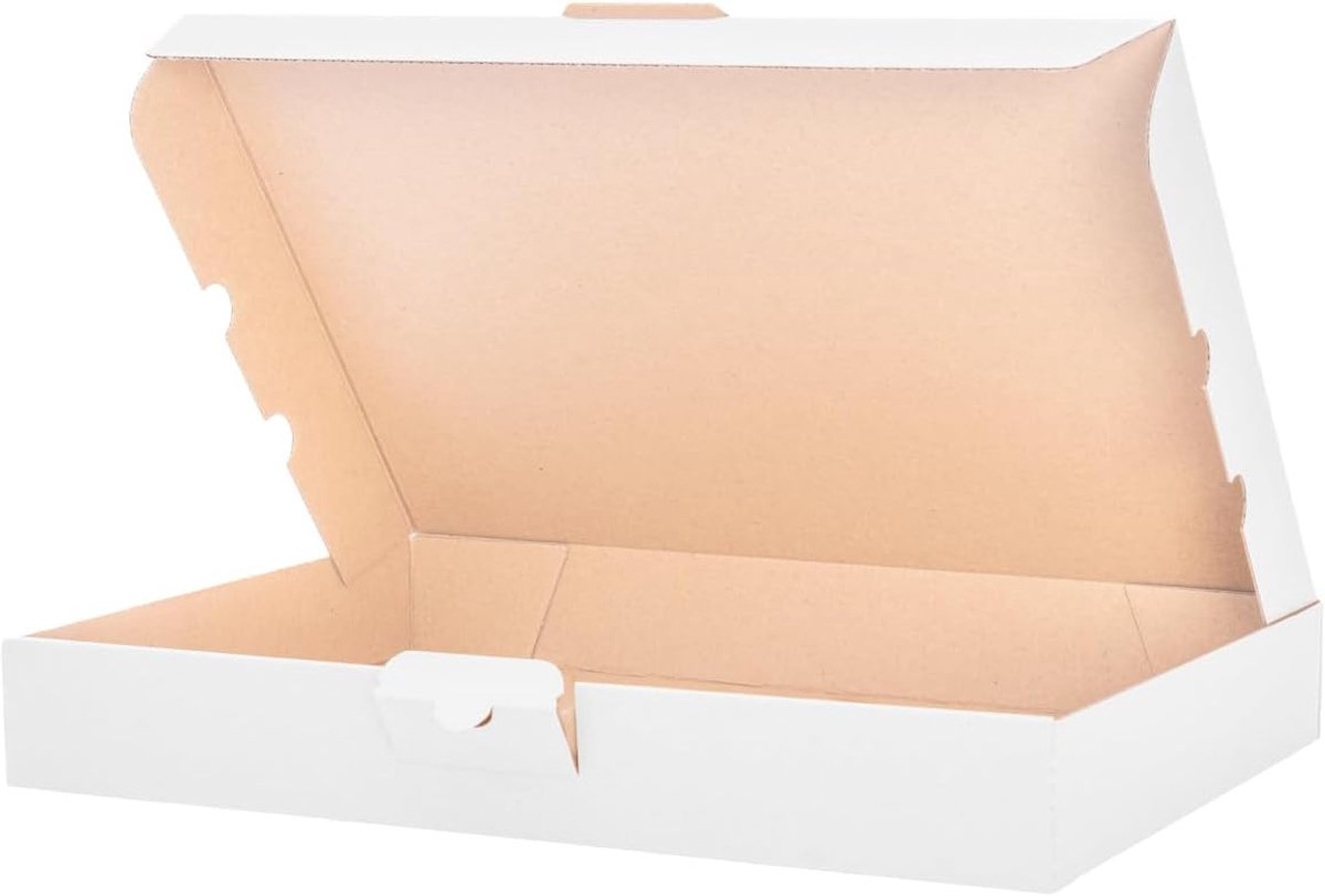 maxi postdozen 350 x 250 x 50 mm - wit - pack van 10 - ideaal voor verzenden van documenten - SnelShoppen