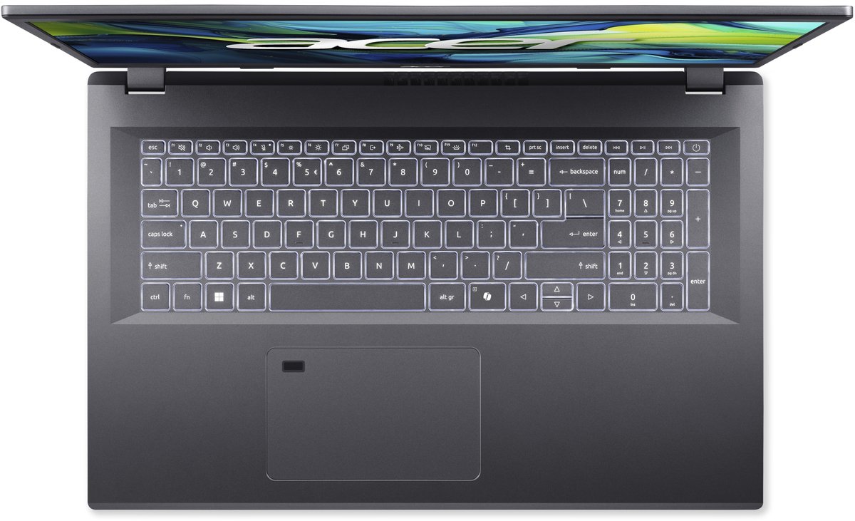 Aspire 17 Core 7 - 32GB RAM, 1TB SSD, verlicht toetsenbord thumbnail 5