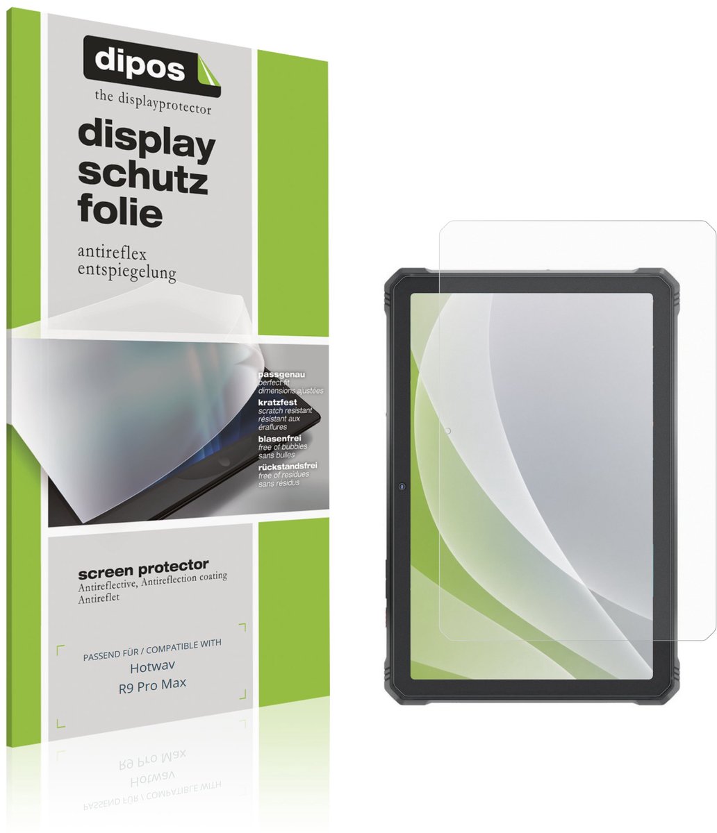 dipos – 2x Matte Beschermfolie geschikt voor Hotwav R9 Pro Max | Krasbestendige & antireflecterende Screenprotector Ultra-Thin