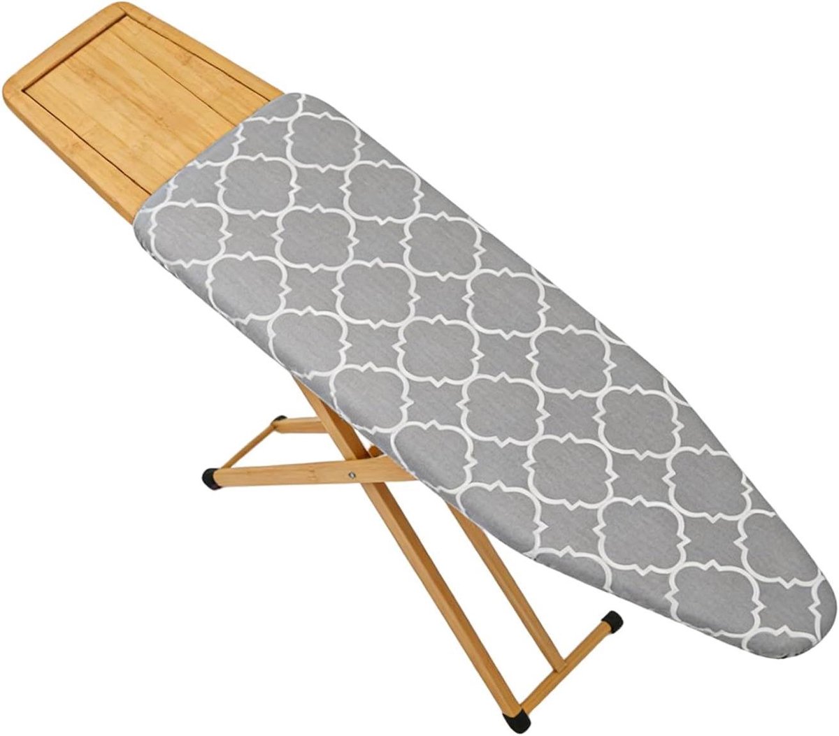 Strijkplank Onderlegger - Stoommat Beschermhoes - Kleding Strijken - Warmte Reflecterende Coating - 100 x 39 cm - Grijs