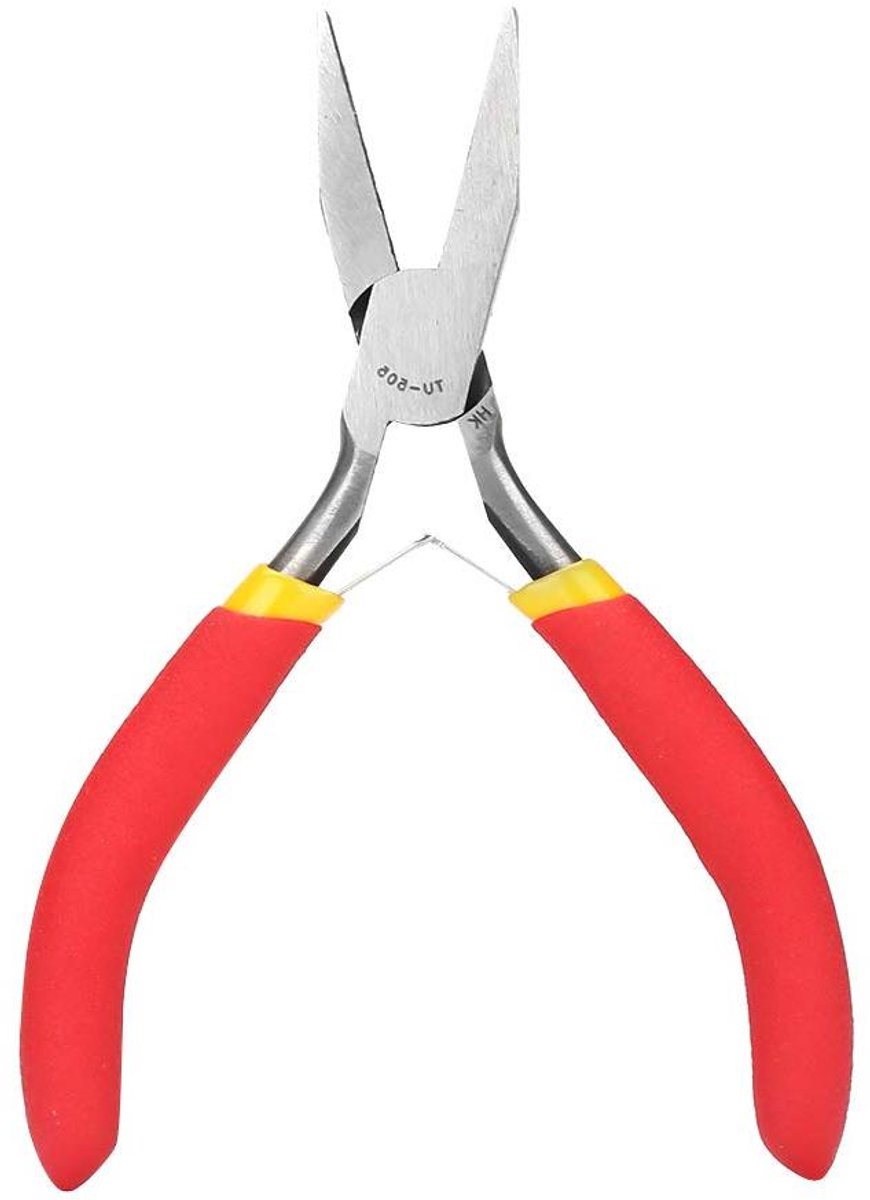 Tandeloze Tang - Precisie Tang - Kabel Werk - Tandeloos Ontwerp - 12.5 cm - Chroom