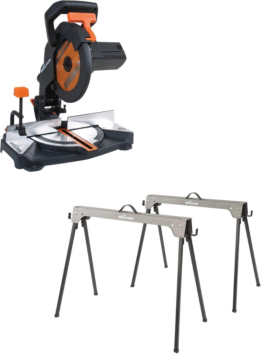 Afkortzaag met zaagblad - combopack R210CMS - sleutelbladverandering - ideaal voor precisiewerk - ShopVlot