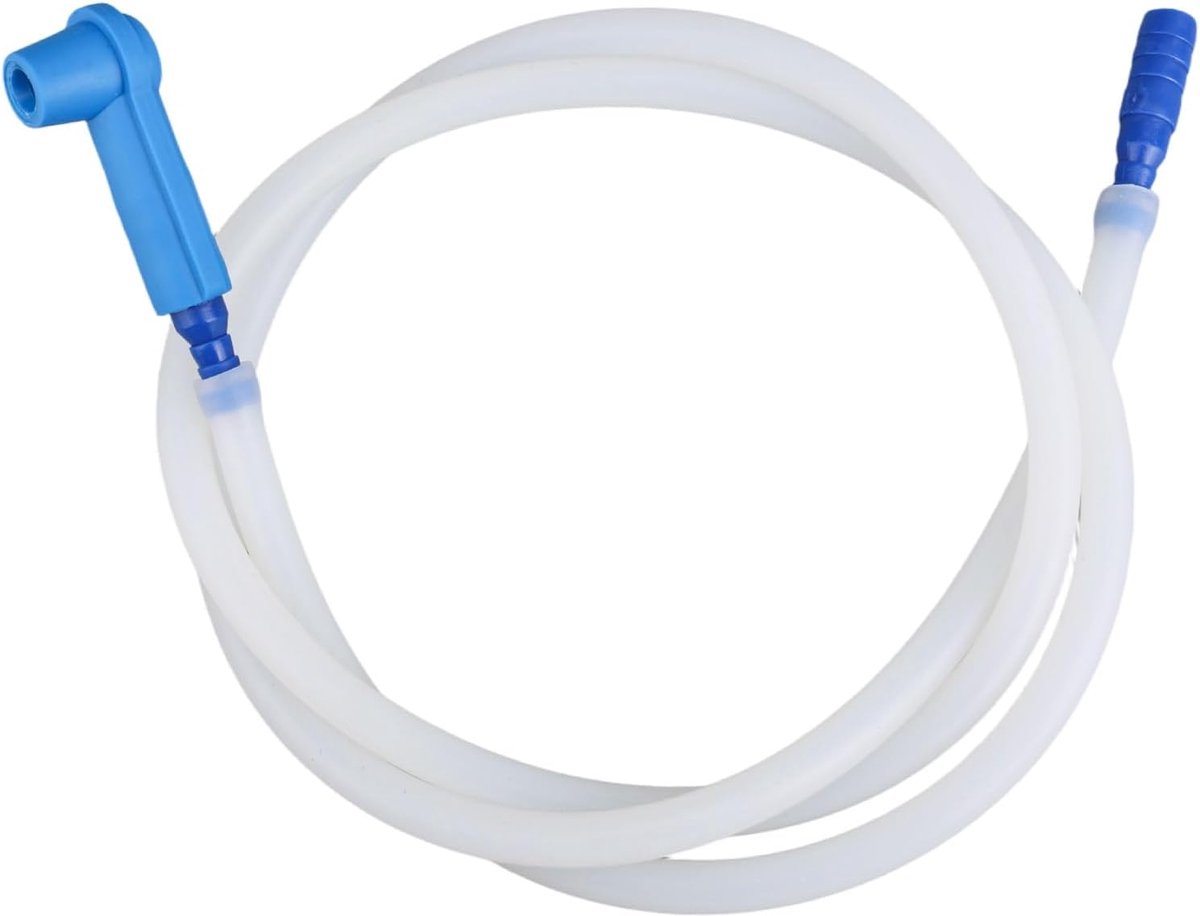 Remventilatieslang 1,2m - universele adapter - flexibel en duurzaam - ideaal voor onderhoud - SnelShoppen