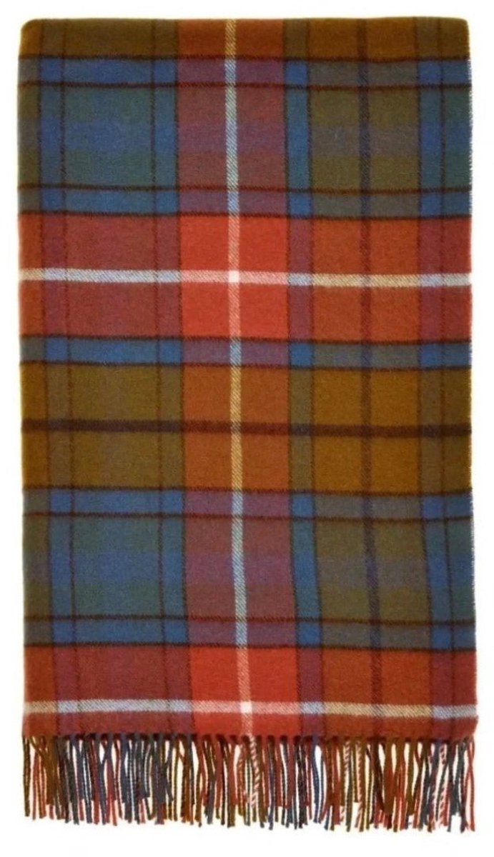 Bronte by Moon Plaid Tartan Antique Buchanan - Merino Lamswol - 140x185 - Bronte by Moon Rood