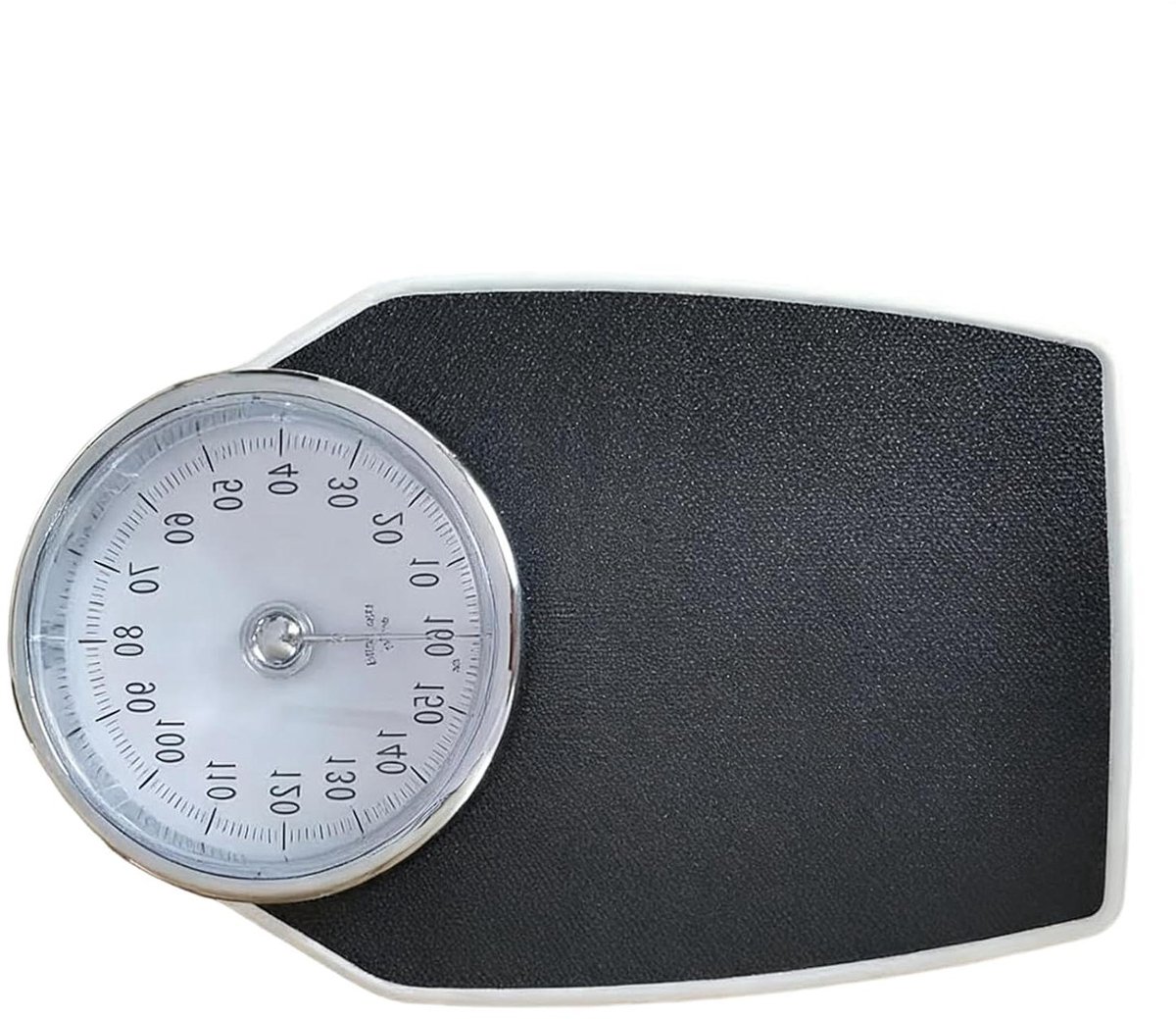 Mechanische Lichaamsweegschaal - Analoge Personenweegschaal - Gewicht Meten - Antislip Grip - 160 kg - Enkele Attribuut