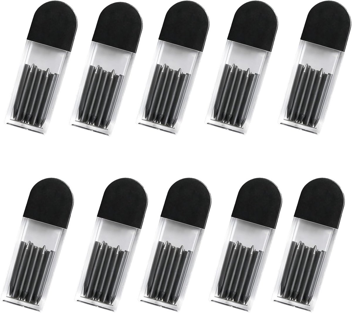 Passer navullingen 2B - 2mm diameter - 100 stuks - ideaal voor wiskundig tekenen - SnelShoppen